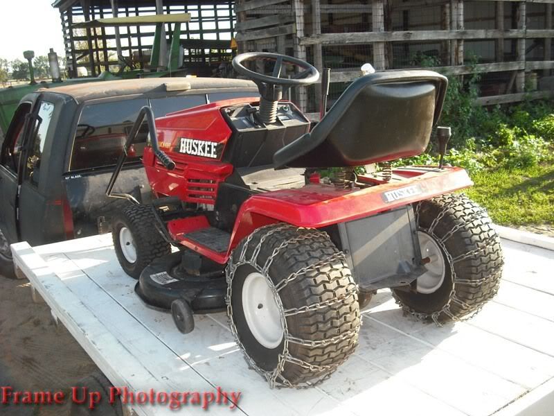 Fst 2002 Huskee 42 Riding Mower W Plow Sold Great Lakes 4x4